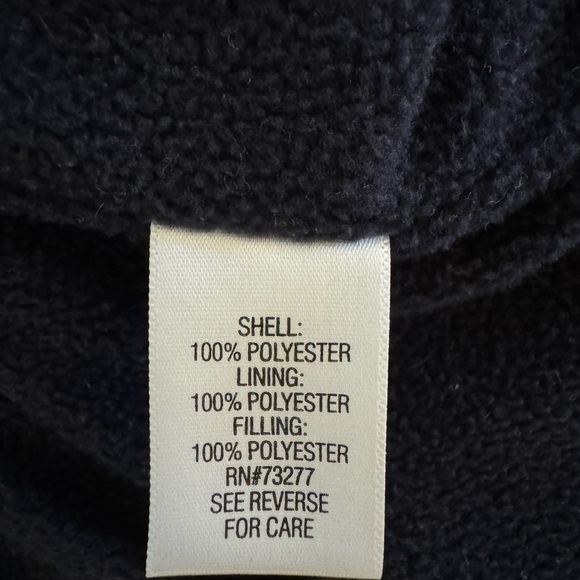 Quilted Fleece Lined Vest - size small - Picture 4 of 4